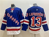 New York Rangers 13 Alexis Lafreniere Home Royal Blue Jersey,baseball caps,new era cap wholesale,wholesale hats